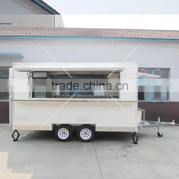 2015 Shanghai Fibreglass Food Van,Breakfast Mobile Cart photo-3