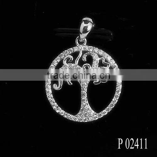 Promotion Hot Sale Stainless Steel Tree Of Life Pendant Statement Jewelry Necklace photo-3