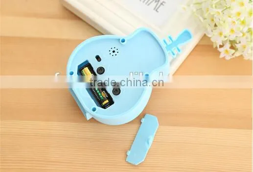 Jjuitar Design Mini Digital Alarm Clock /digital Desk Clock/dugital Table Clock photo-4