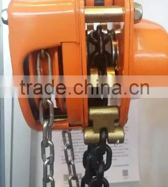 High Quality Chain Pulley Vital 5 Ton Chain Block With G80 Loading Chain photo-5