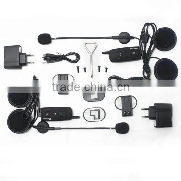 Bluetooth Wireless Interphone for Motorcycle Helmet 2 Riders photo-3