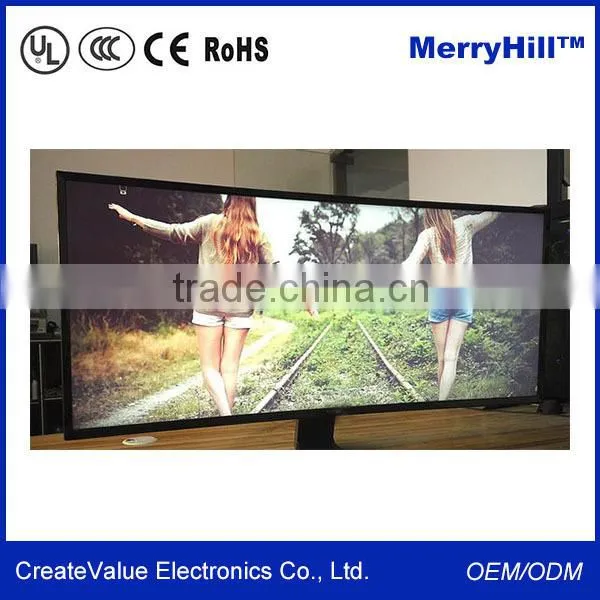 Wide Screen Ultra Thin UHD 27"34" 35" 42" 55" 65" Inch LCD Monitor Curved TV 4K photo-3