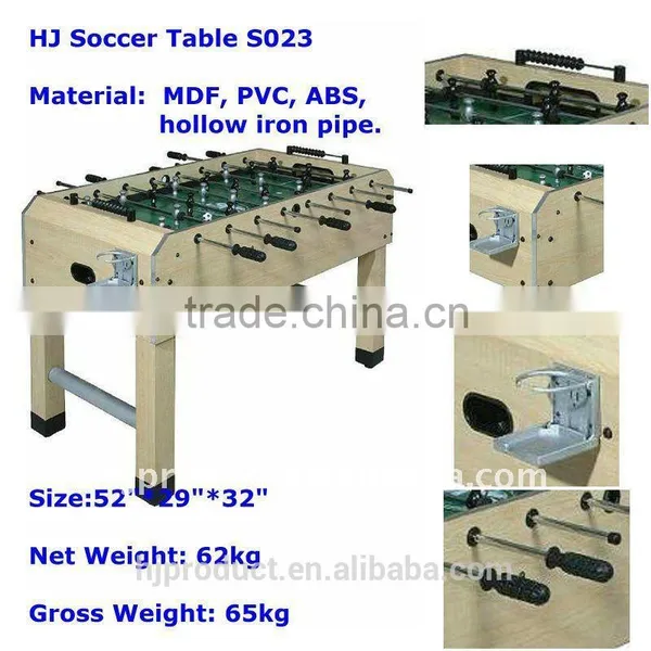 Factory Price MDF Baby-foot Game Table Foosball Table Price With 8grips . photo-2