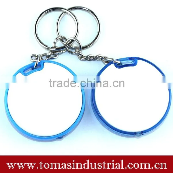 Supply Custom Plastic Round Led Keychain Light--Top Top Selling photo-2
