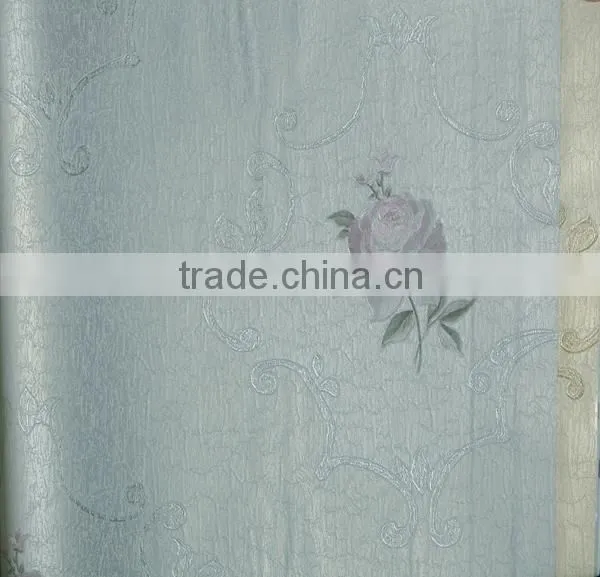 High Quality Vinyl Wallpaper With Beautiful Flowers photo-4
