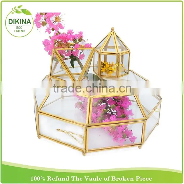 ^^^~~~ Wholesale Handblown Geometric Pot for Home& Wedding Decor ^^^~~~ Terraium Glass Plant Lacquer Vase photo-6