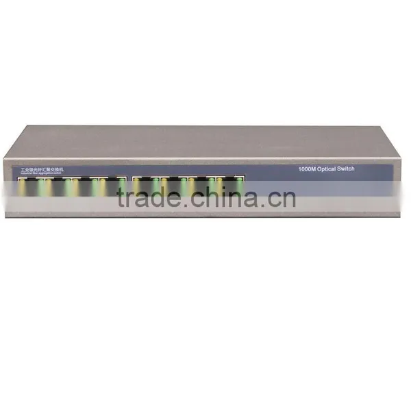 8 Port Rj45 Full Enhanced Full Gigabit Fiber Switch With 1 Port SC Fiber Port photo-4