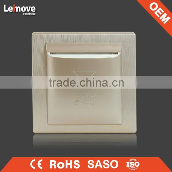 Woven Gold Finish One Gang One/two Way Wall Switch Arbitrary Point Switch photo-3