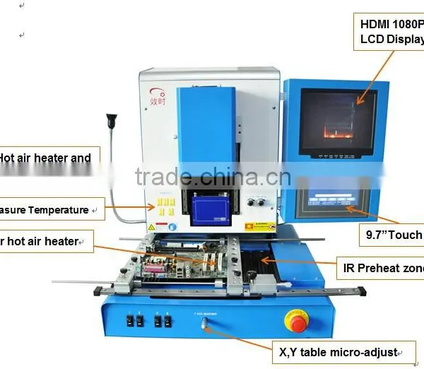 Shuttlestar Factory PS400U HD Optical Infrared Bga Rework Station Same to 850a Smd Rework Station photo-3