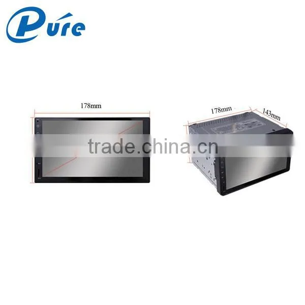 2 Din 7 Inch Car DVD Player Capacitive Touch Screen Car DVD Player 1080P Car DVD Player photo-3