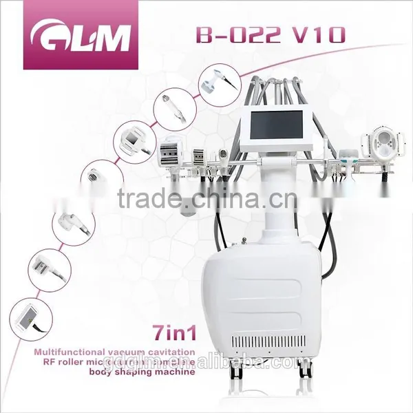 V10 Hi-Tech! 2016 NEWEST Vacuum Smooth Machine Ultrasonic Cavitation Radio Frequency Laser Machine