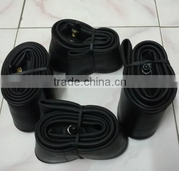Two Wheeler Natural Rubber Tubes / Motorbike Butyl Finish Natural Rubber Tyre Tubes / Motorcycle Tire Inner Tube photo-2