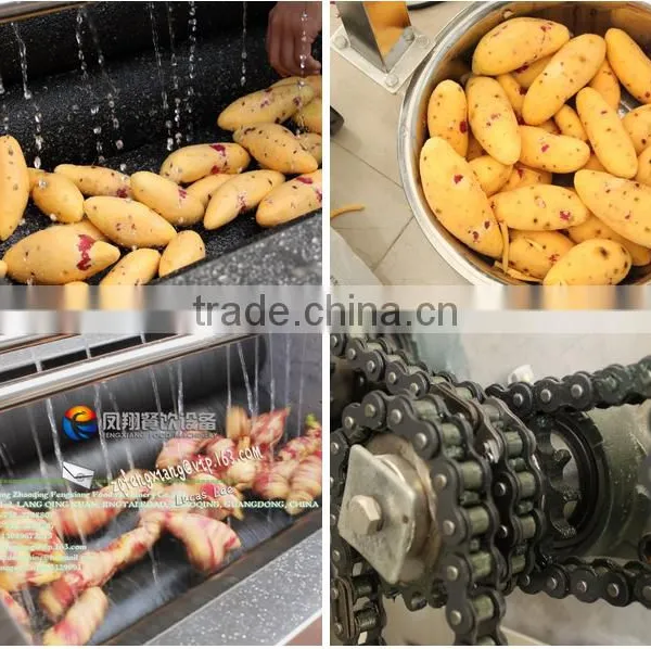 MSTP-80 Automatic Ginger Peeler,shallot Peeling Machine ,fish Skin Removing Machine With Stainless Steel CE Approved photo-4