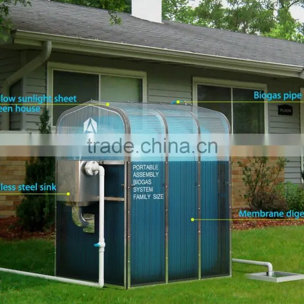 Beautiful Assembly Mini Biogas Plant Made in China photo-3