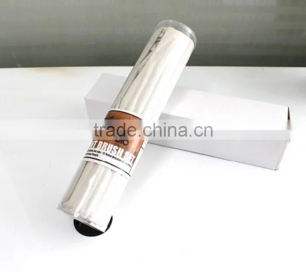 Variegated Synthetic Wooden Handle Artist Painting Brush photo-4