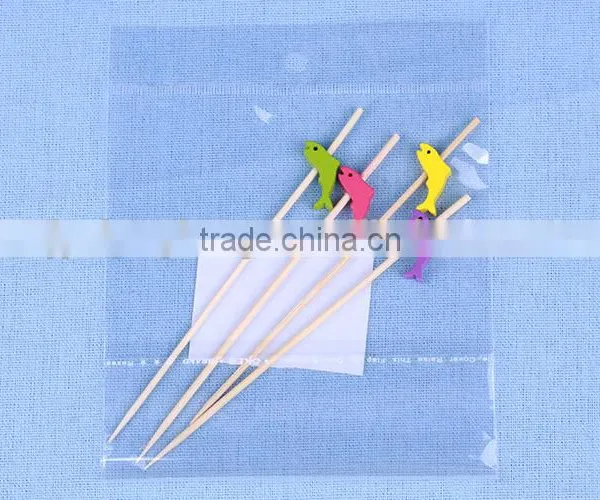 Decorative Fruit Toothpicks /stick With Fish Logo photo-3