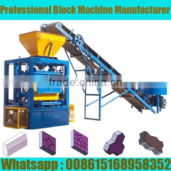 QT4-24 Best Sell Vibrated Block Making Machine photo-6