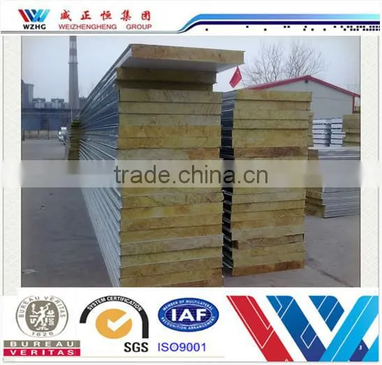 WZH PPGI Metal Eps Wall Sandwich Panel Price Light Weight Sandwich Panel photo-2