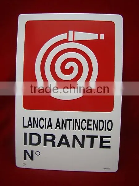 Advertising Fire Extinguisher Metal Sign photo-5
