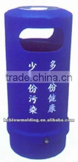 OEM Blow Molding Plastic Recycle Storage Bins HDPE Waste Container for Sale photo-2