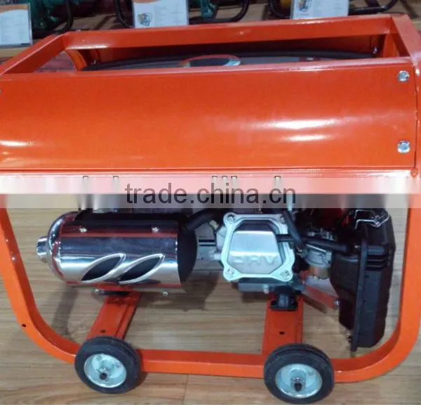 1KW Wheeled Gasoline Generator Portable Genset photo-2