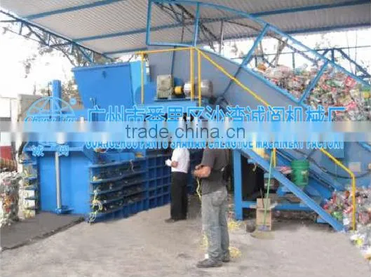 BYB-150T Hydraulic Semi-automatic Plastic Bottle Cardboard Baler photo-5