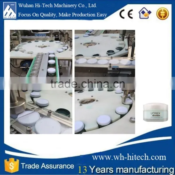 China Manufacturing Automatic Small Bottle Cream Filling /packing Machine photo-2