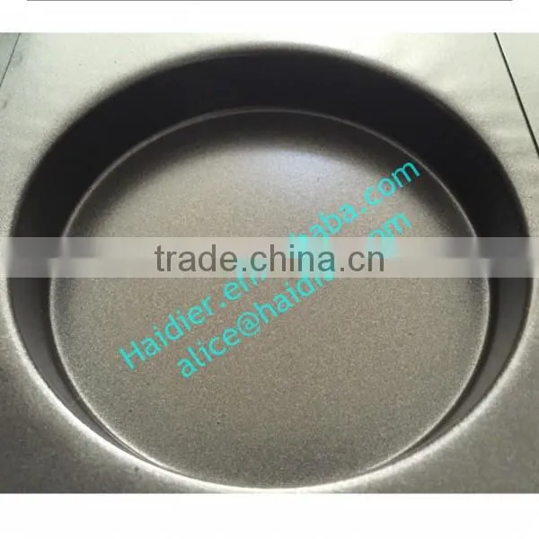 Teflon Coated Aluminum Alloy 15 Grooves Hamburger Round Bread Baking Pan /hamburger Baking Pan photo-3