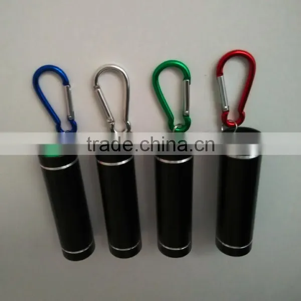 Red Light AAA Battery Led Flashlight Cheap Flashlight Gift Led Torch Flashlight Carabiner Flashlight photo-4