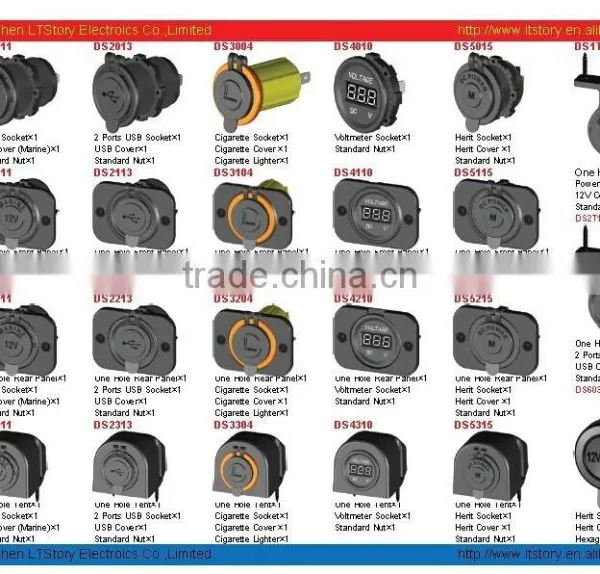 2 Port 5v 2.1a Dual USB Socket for Motorcycle/car/ Marine photo-2