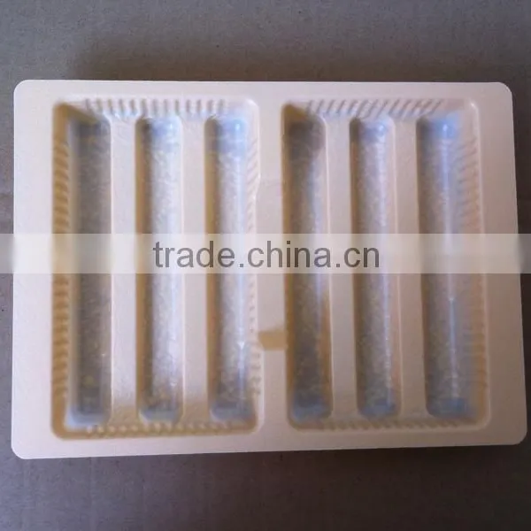 Customized Ampoules Vials Plastic Pharmaceutical Packaging Tray photo-3
