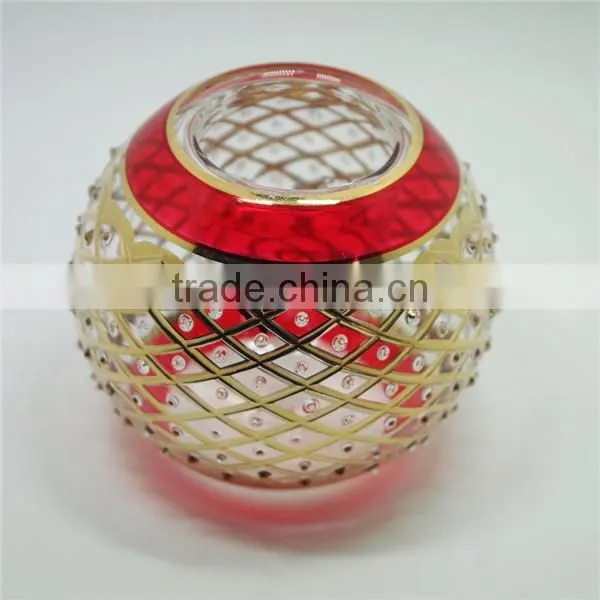 Sphered Glass Candle Holder Votive Candle Holder Tealight Candle Holder photo-2