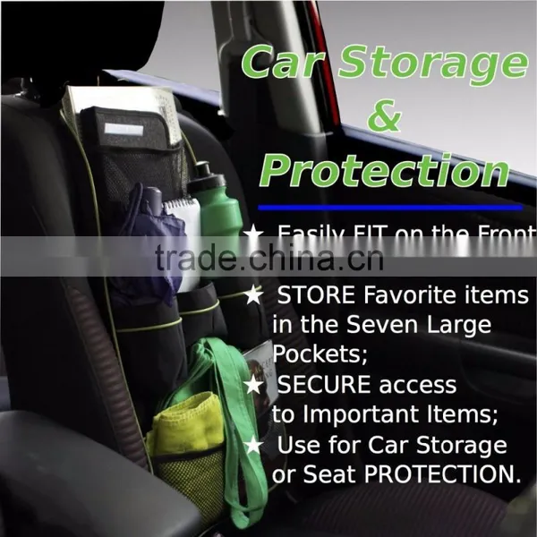 Car Back of Seat Organizer for Backseat Car Storage photo-3