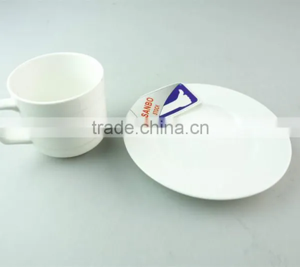 Stock Wholesale Porcelain Coffee Tea Set Tableware Cup and Saucer photo-2
