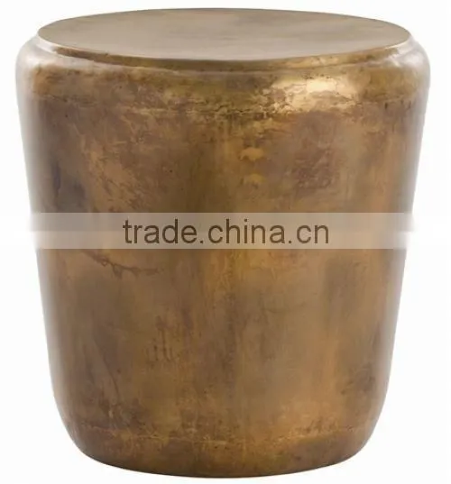 Copper Hammered Side Table photo-3