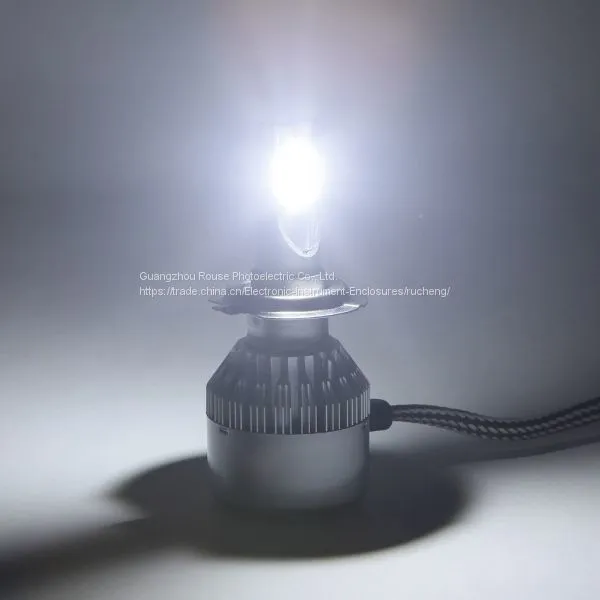 Hot Sale Brightest Car Accessories C6 H7 Cob 30W/Bulb(60W/Set) 6400lm/set(3200lm/b LED COB H7 LED Headlight Bulbs Hi/Lo photo-5