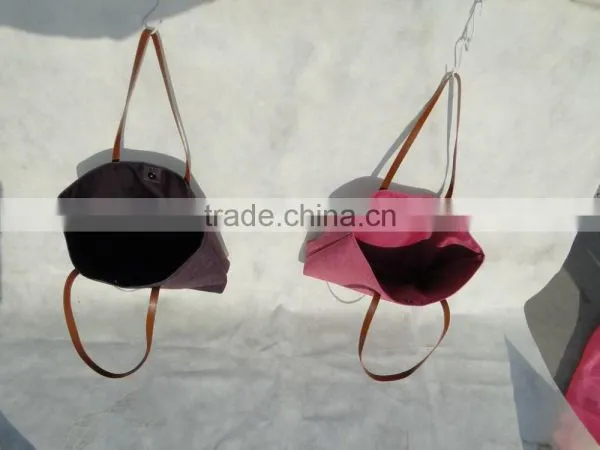 Simple Style Canvas Tote Bag photo-2