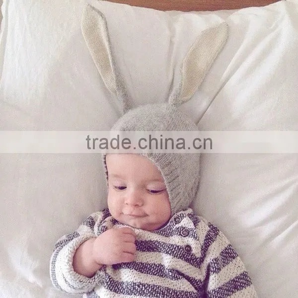 New Autumn Winter Unisex Kids Baby Girls & Boys Knitted Hat photo-4
