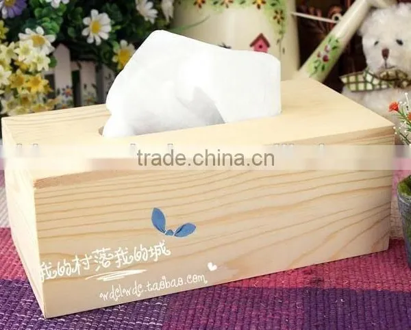 Solid Wooden Tissue Box photo-2