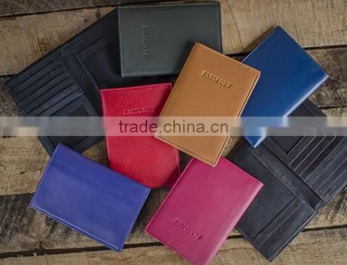 Anti Thief New Arrival Logo Custom Faux Leather Cheap Passport Holder photo-4