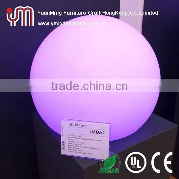 20-80cm Waterproof Led Furniture Lighting Led Ball Light With 16 Colours photo-5