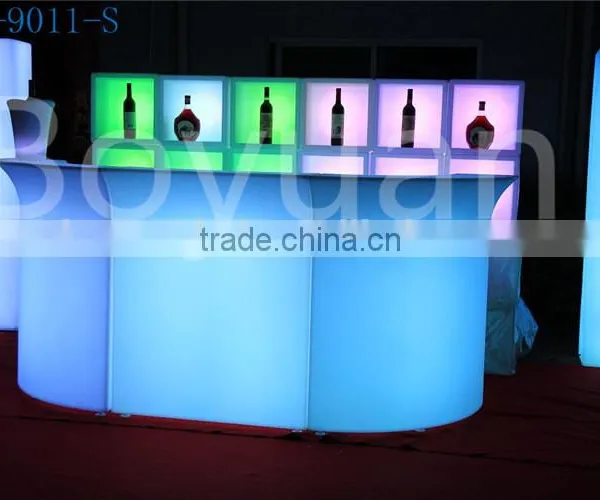 RGB Color Changing Brighting LED Bar Stool Reception photo-3