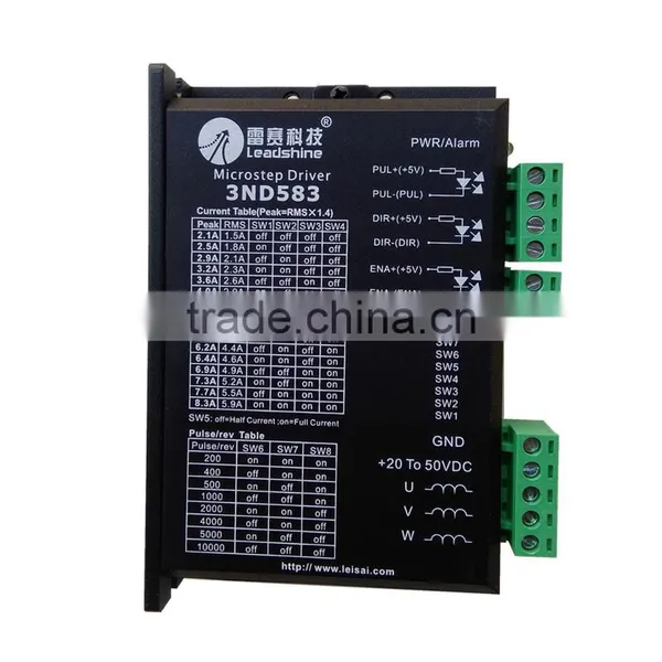 Leadshine 3 Phase Stepper Motor 573S15 and Stepper Driver 3ND583 for y Axis of 1390 1290 9060 Machine photo-3