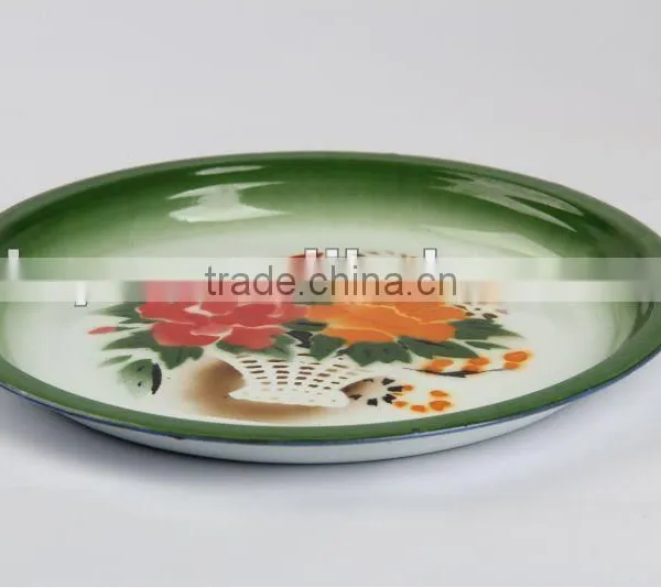25-80cm Enamelware Decorative Enamel Dubai Serving Trays photo-3