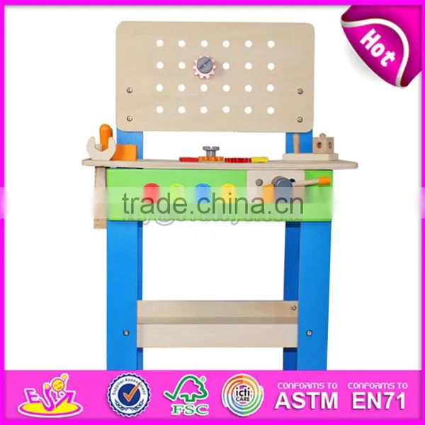 Best Sale Educational Toys Wooden Kids Tool Bench W03D042 photo-6