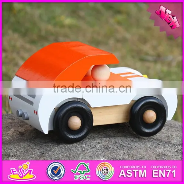 2016 New Design Kids Funny Wooden Toy Cars for Boys W04A325 photo-2
