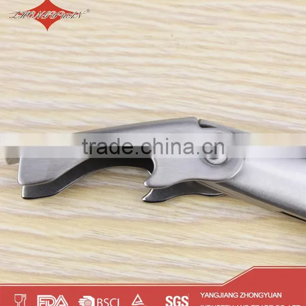 Stainless Steel Corkscrew Wine Opener With Logo photo-3