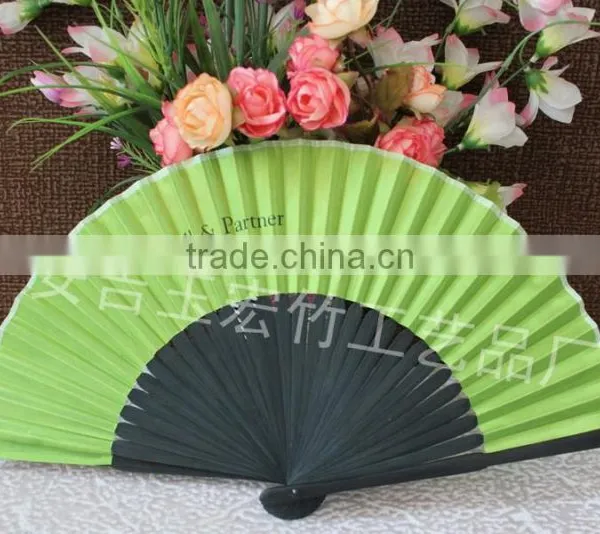 Advertising Bamboo Fabric Fan photo-2