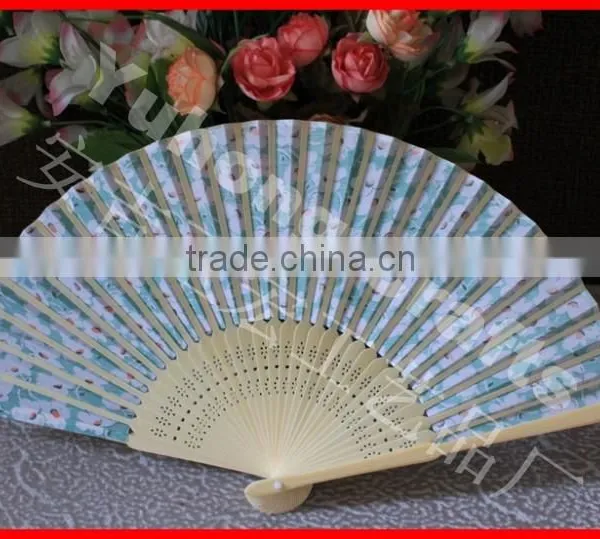 Japanese Promotioning Folding Cloth Fan photo-2