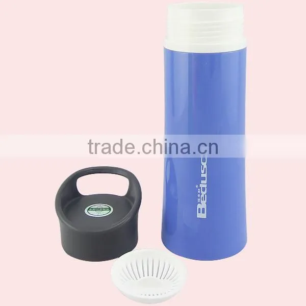 320ml Colorful Students Plastic Drinking Bottle With Handle photo-2